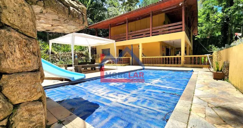 Chácara com 4 quartos à venda, 400m² - cacéia - mairiporã/sp