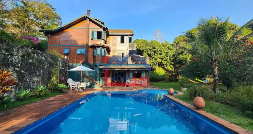 Gleba 2 - casa em condomínio com 4 quartos à venda, 350m² - serra da cantareira - mairiporã/sp