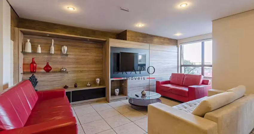 Apartamento com 3 dormitórios, 150 m² - venda ou locação - cristo rei - curitiba/pr