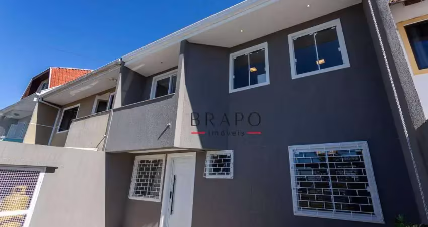 Sobrado com 4 dormitórios à venda, 130 m² - cajuru - curitiba/pr
