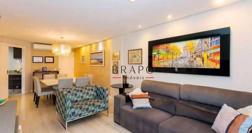 Apartamento com 3 dormitórios para alugar, 150 m² - alto da glória - curitiba/pr