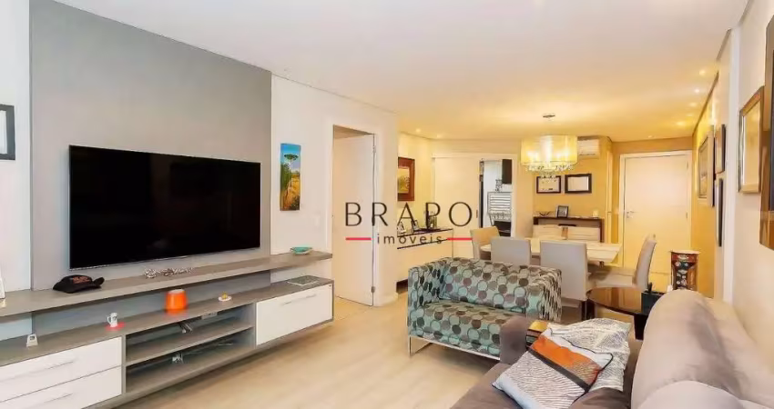 Apartamento com 3 dormitórios para alugar, 150 m² - alto da glória - curitiba/pr
