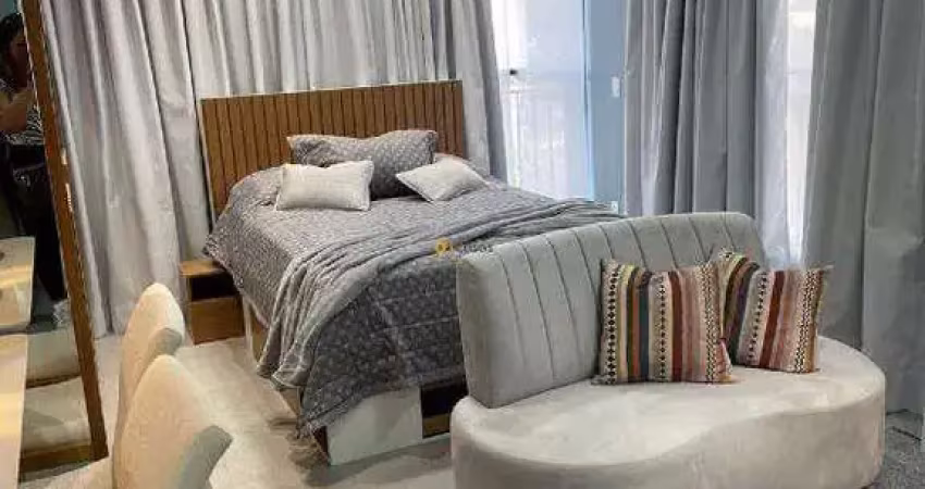 Apartamento studio mobiliado - locação - 1 dormitório - alto do ipiranga/sp.