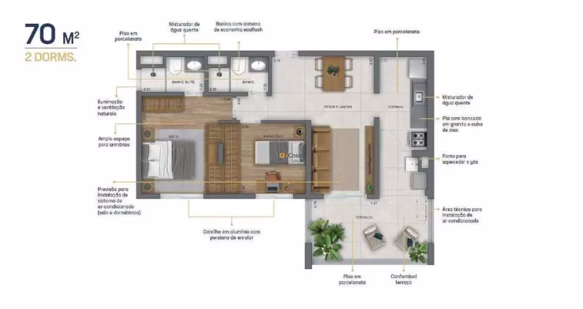 Apartamento à venda, 2 quartos, 1 suíte, 1 vaga, ipiranga - são paulo/sp