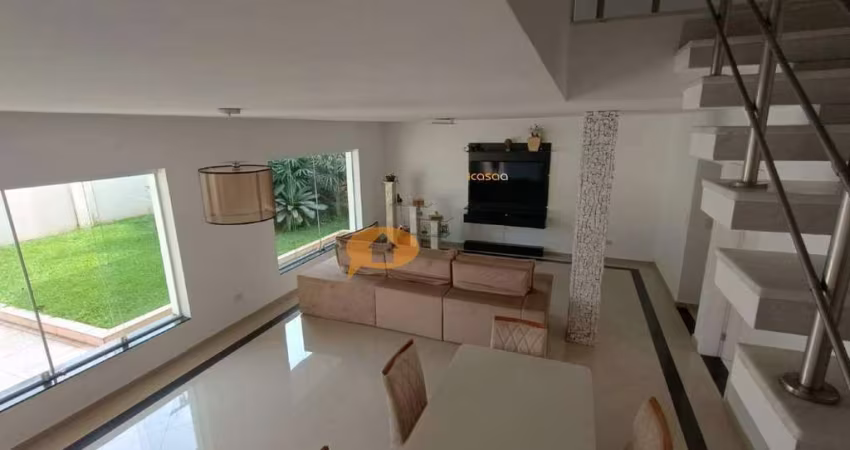 Sobrado no Horto Florestal com 424 m², 04 suítes e 06 vagas - Horto Florestal