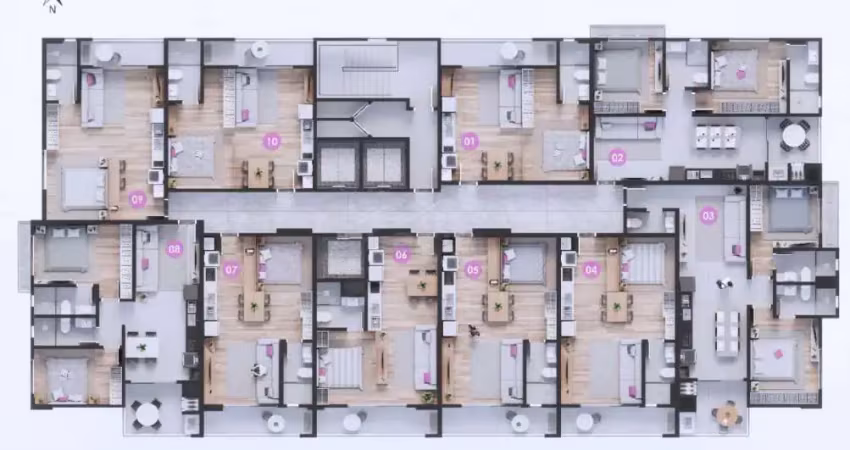 Loft à venda, r$ 490.000,00 bairro centro em navegantes