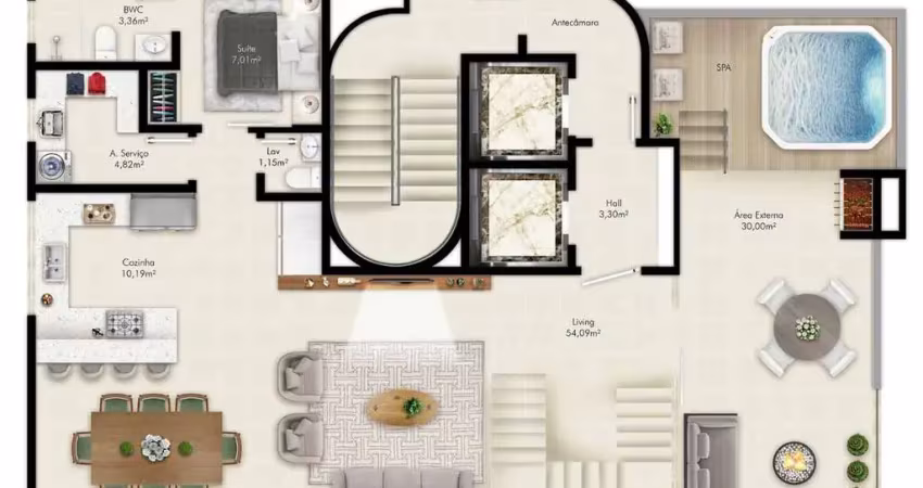 Apartamento com 3 quartos à venda na Rua 1922, 131, Centro, Balneário Camboriú