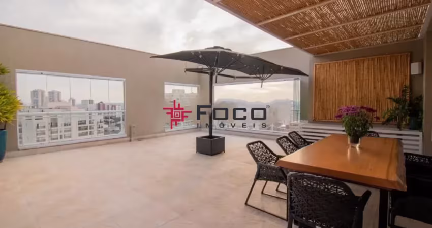 Cobertura à venda 283m² | 4 dormitórios | Vista espetacular | Vila Ema