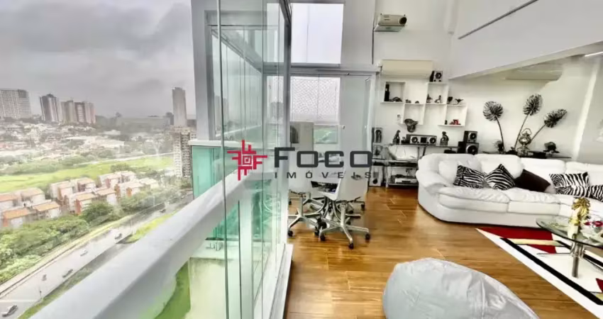 Apartamento Dúplex à venda de 133m² | 02 dormitórios, sendo 01 suíte e 02 vagas de garagem | Edifício Icon - Vila Ema |