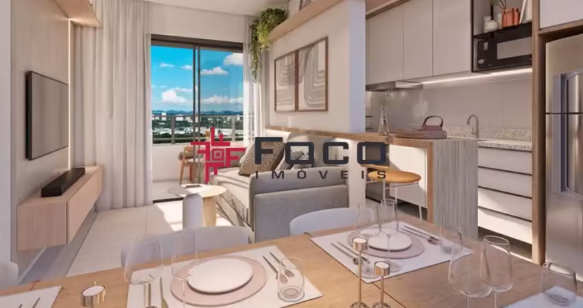 Apartamento à venda no jd das industrias com 02 dormitórios sendo 01 suíte e varanda gourmet - 54m².