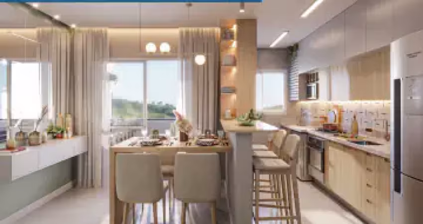 Apartamento - edifício laguna - jardim santa julia - 02 dormitórios - 55m² à 58m²
