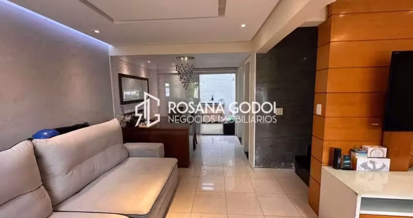Sobrado de condomínio em excelente localização no bairro vila santa luzia em sbcampo/sp