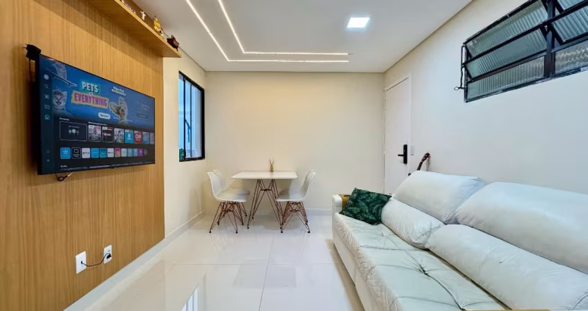 Apartamento com 2 dormitórios a 450 metros da praia ótimo preciso excelente acabamento