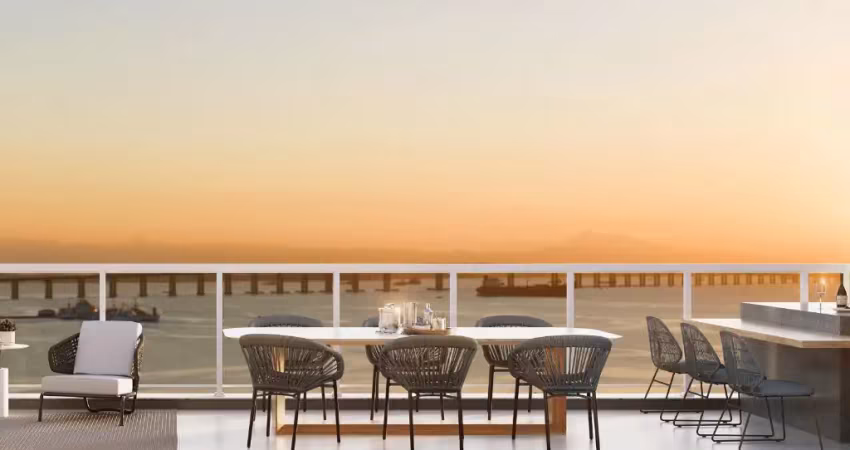Design contemporâneo, localização privilegiada e vista encantadora.