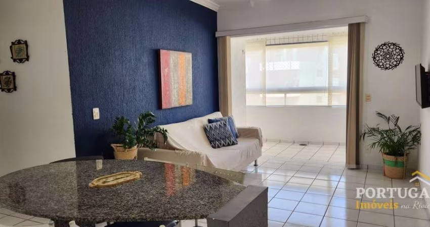 Apartamento à venda na Riviera de São Lourenço | Mobiliado | 2 dormitórios sendo 1 suíte | Varanda | 1 Vaga de garagem | 70m² área útil