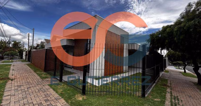 Casa de Esquina à Venda no Jardim Paulista em Maringá - Projeto Assinado pelo escritório MOD Arquitetura