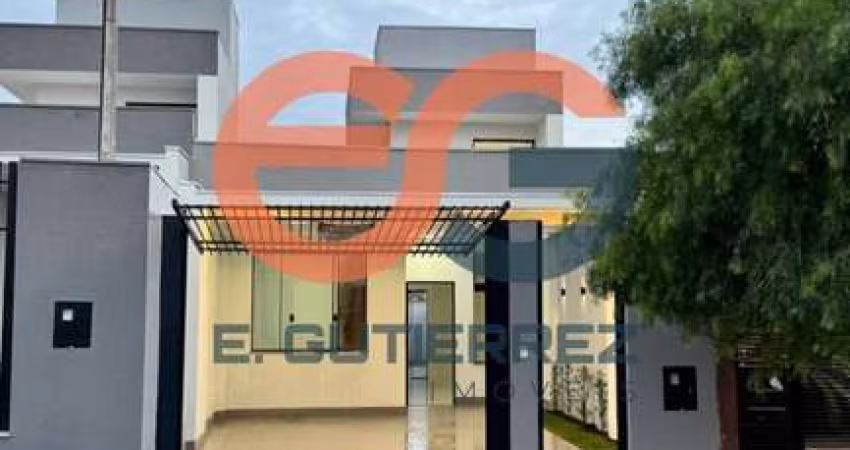 Casa à Venda no Jardim Paris VI – Maringá 3 Quartos, Suíte, Pé Direito Duplo e Área Gourmet Completa
