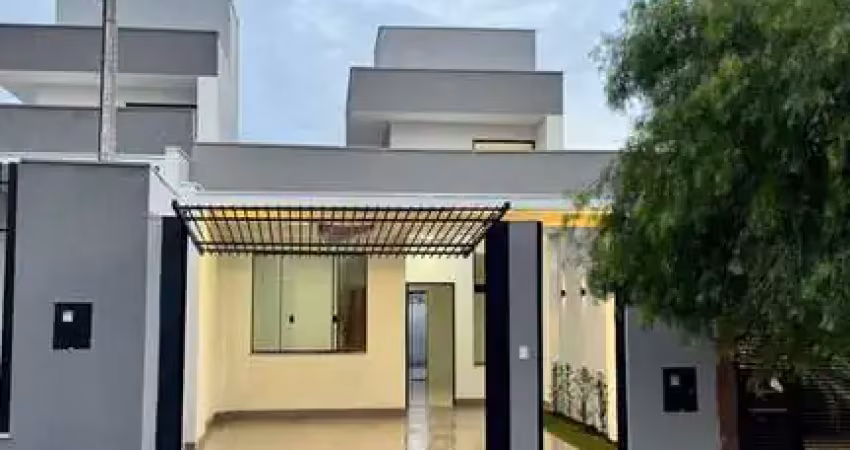 Casa à venda no jardim paris vi – maringá 3 quartos, suíte, pé direito duplo e área gourmet completa