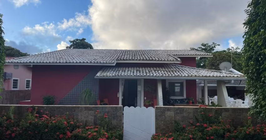 casa no condominio paraiso em guarajuba com 4 suítes e piscina
