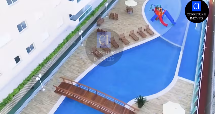 Apto em Praia Grande, NOVO 72m² 2 dorm (1 suíte),1 vaga, Boqueirão, 100m da praia, lazer completo.