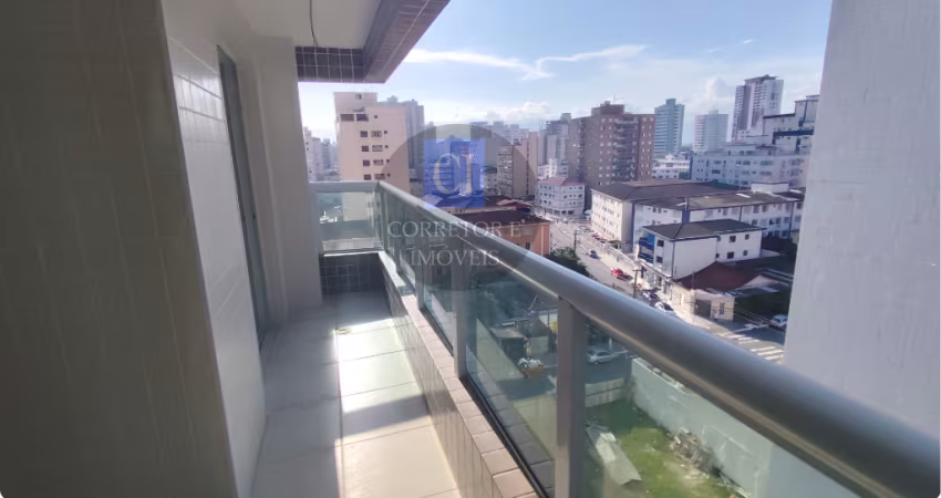 Apto 69m² NOVO, Praia Grande - Boqueirão - 2 dorm (1 suíte), 1 vaga, Varanda Gourmet, Lazer Completo!
