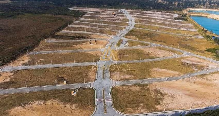 Terreno plano com matrícula em loteamento