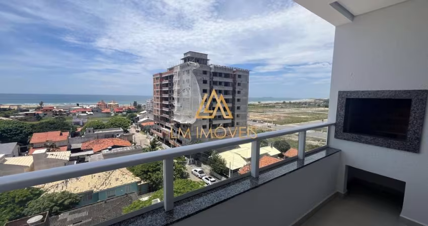 Apartamento 2 dormitórios sendo 1 suíte com vista mar.