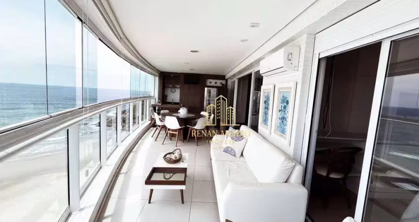 Apartamento de alto padrão disponível para venda e locação frente mar guaruja