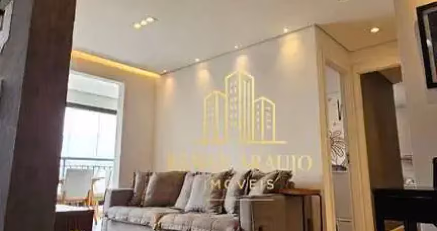 Apartamento a venda com varanda integrada na vila anastácio