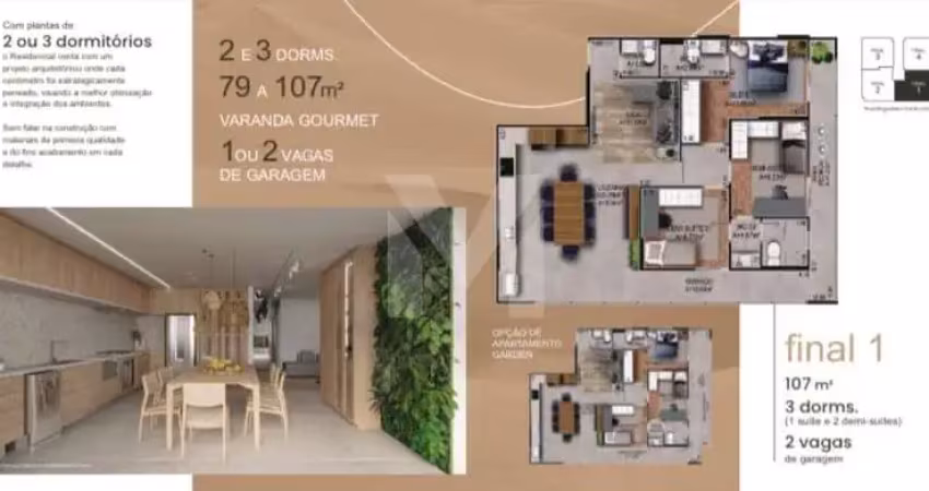 Apartamento com 2 quartos à venda no Canto do Forte, Praia Grande 