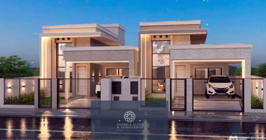 CASA COM TRÊS DORMITÓRIOS, SENDO UMA SUÍTE - LOT GALÁPAGOS