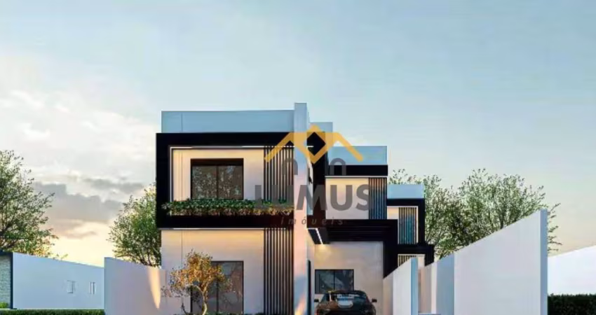 Sobrado com 3 dormitórios à venda, 119 m² por R$ 945.105,20 - Santa Quitéria - Curitiba/PR