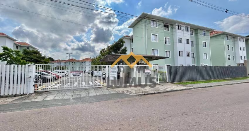 Apartamento com 2 dormitórios à venda, 48 m² por R$ 215.000,00 - Caiuá - Curitiba/PR