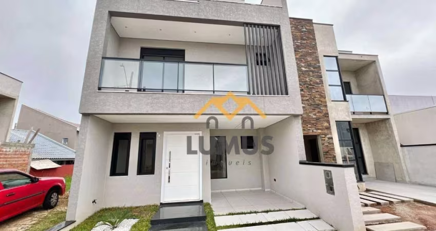 Sobrado com 3 dormitórios à venda, 130 m² por R$ 700.000 - Campo de Santana - Curitiba/PR