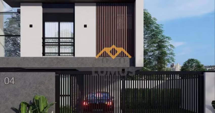 Sobrados em construção com 3 dormitórios à venda por r$ 1.050.000 - portão - curitiba/pr
