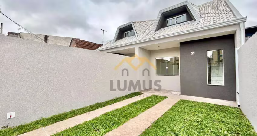 Casa com 2 dormitórios à venda, 64 m² por r$ 320.000 - cidade industrial - curitiba/pr