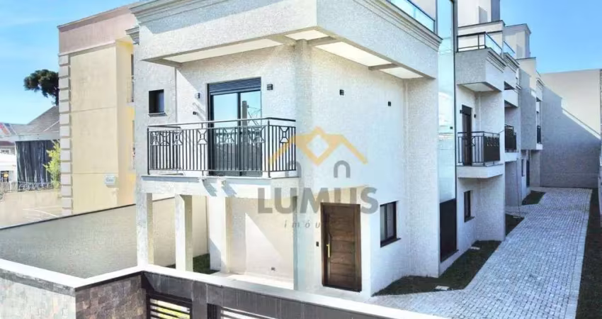 Sobrado com 3 dormitórios à venda, 157 m² por r$ 1.200.000,00 - portão - curitiba/pr