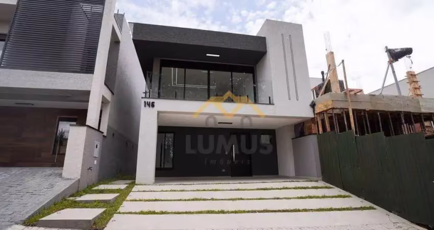 Sobrado com 4 dormitórios à venda, 190 m² por r$ 1.199.000 - santa cândida - curitiba/pr