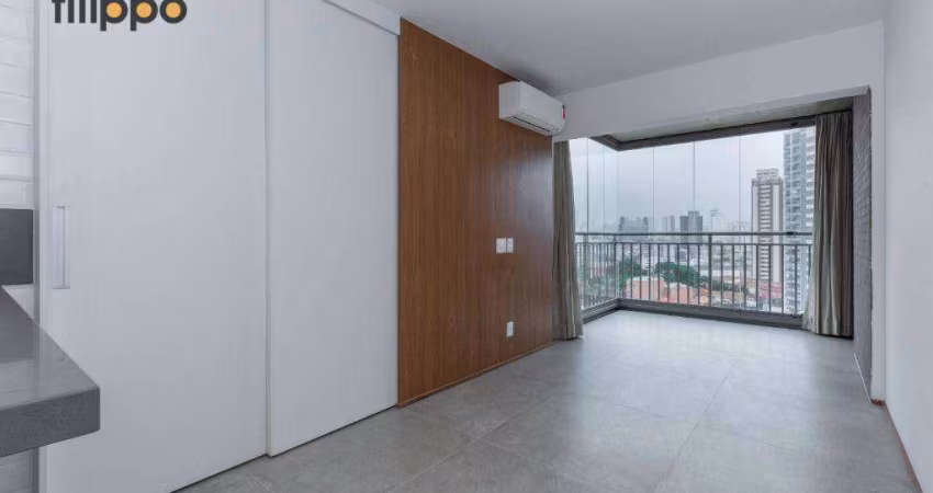 Apartamento com 1 dormitório para alugar, 37 m² por R$ 3.690,00/mês - Cambuci - São Paulo/SP