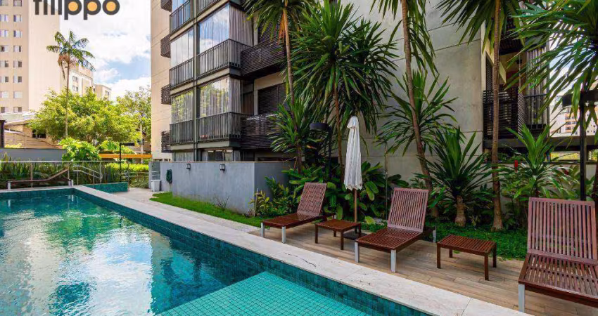 Apartamento com 1 dormitório para alugar, 31 m² por R$ 4.090,00/mês - Chácara Klabin - São Paulo/SP