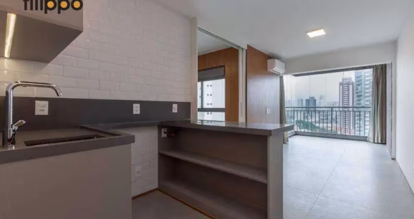 Apartamento com 1 dormitório para alugar, 37 m² por r$ 3.690,00/mês - cambuci - são paulo/sp