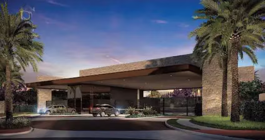 Condomínio residencial fechado com lotes de 250, 275 e 300 m².