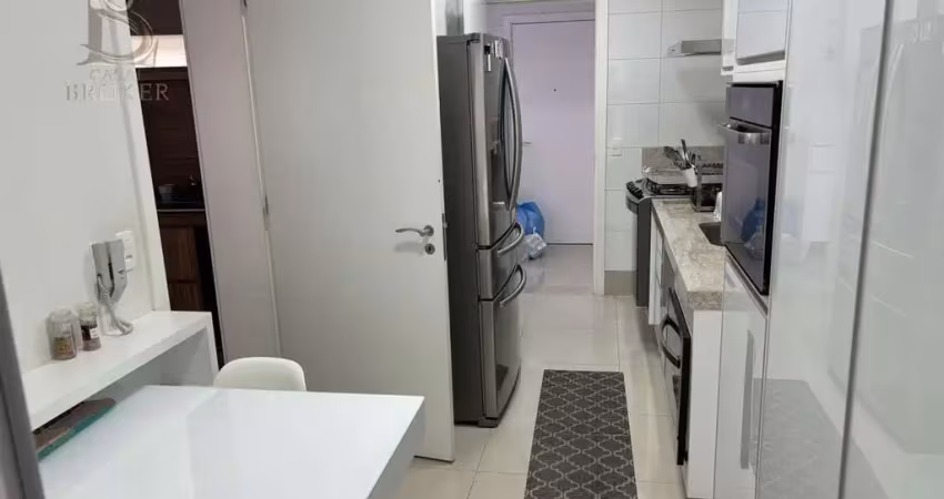 Apartamento de 3 dorms no centro de marília, 140m², suíte, 2 banheiros, para locação por r$ 6.500.