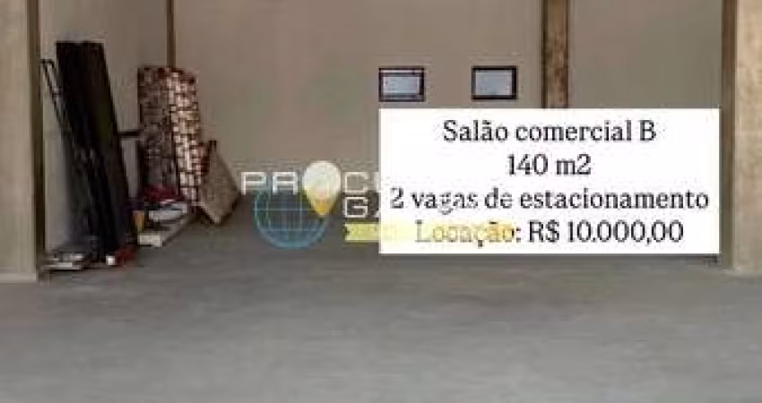OPORTUNIDADE - 140m² SALÃO RECEM CONSTRUIDO CENTRO RIBEIRÃO PIRES