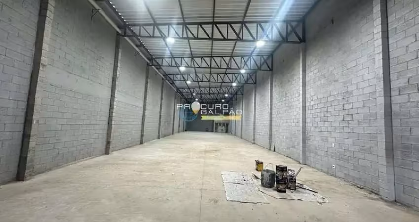 Galpão industrial novo – localização estratégica na divisa com scs