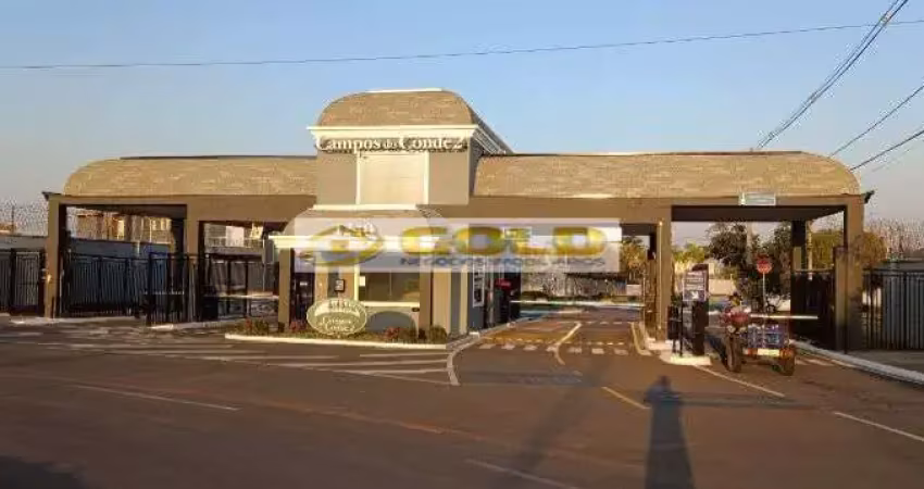 Terreno em condomínio fechado à venda no Campos do Conde II, Paulínia 