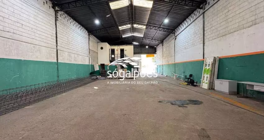 Galpão para aluguel, 3 vagas, perobas - contagem/mg