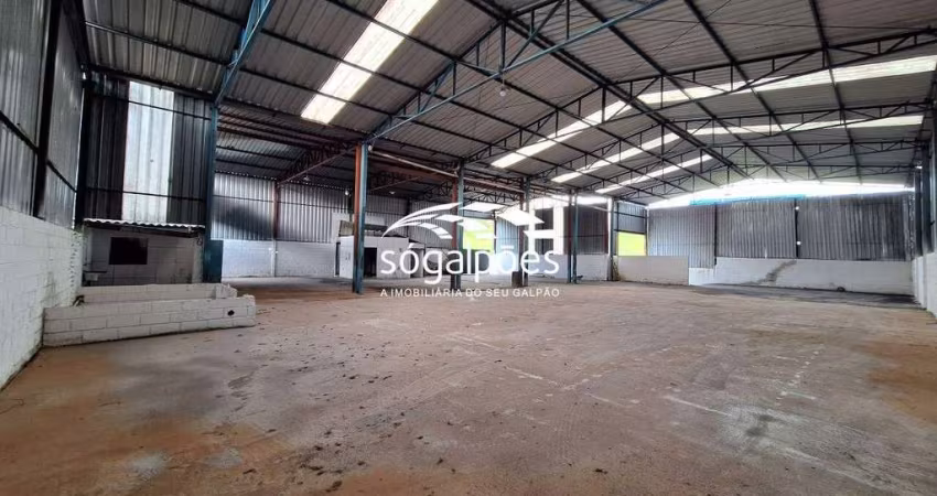 Galpão com pátio e doca no Distrito Industrial de Ribeirão das Neves -MG