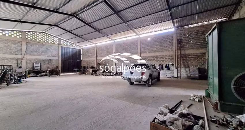 Galpão comercial e industrial com acesso à carretas em são josé da lapa - mg