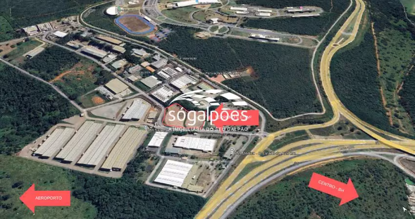 Área para fins industriais e comerciais para locação às margens da rodovia mg 10 em lagoa santa